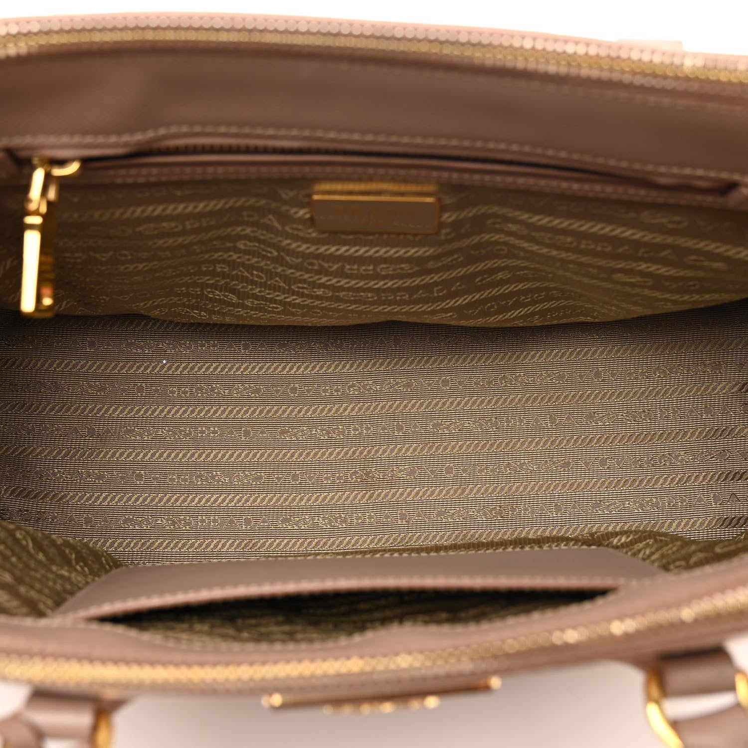 Prada Saffiano Medium Galleria Double Zip Tote Cammeo 6 of 12