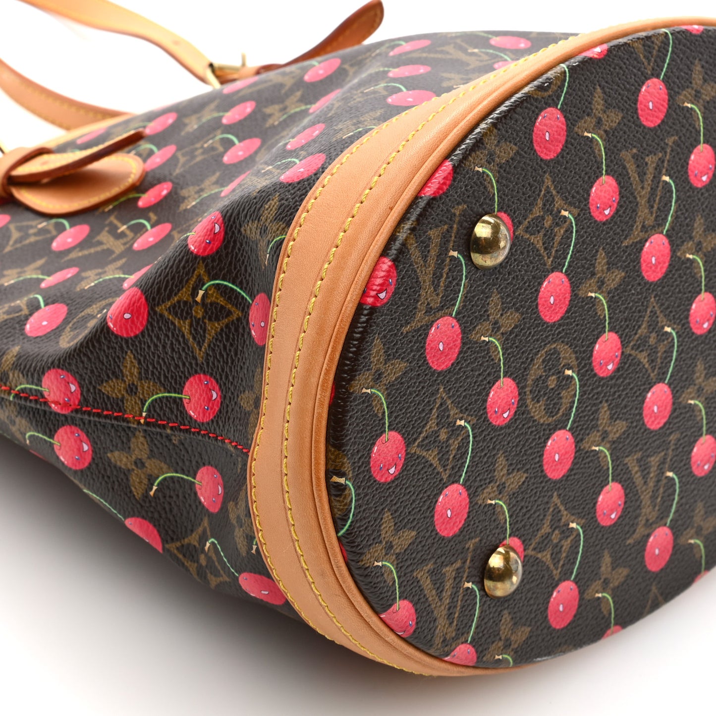 Monogram Cerises Bucket Bag