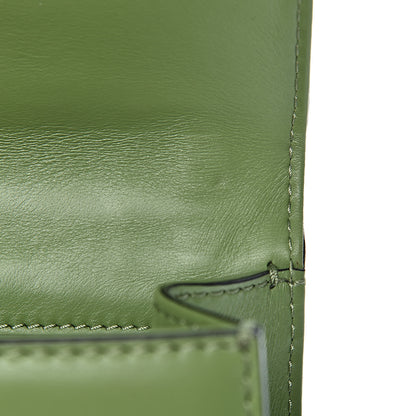 Valentino Garavani Vitello Small Glam Lock Rockstud Flap Green 8 of 11