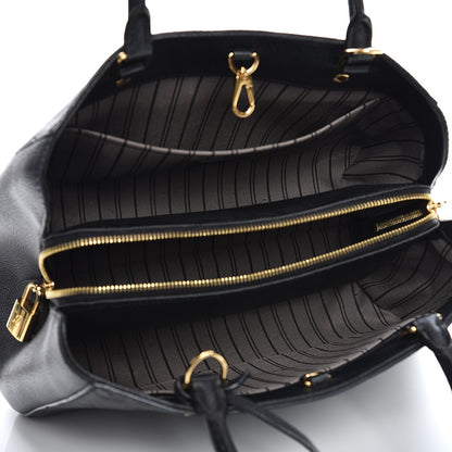 Louis Vuitton Empreinte Montaigne MM Black 6 of 15