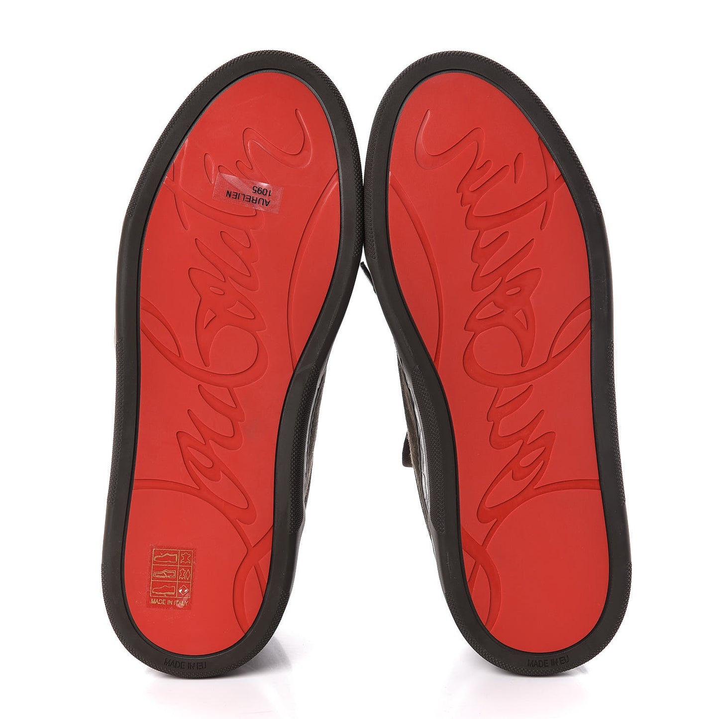 Calfskin Neoprene Veau Velours Mens Aurelien Flat Sneakers 40 Tyrol