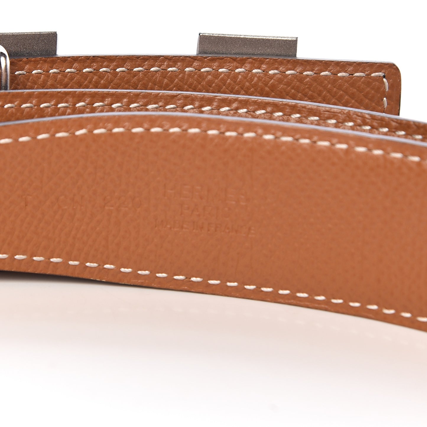 Swift Epsom 32mm H Belt 90 Black Gold