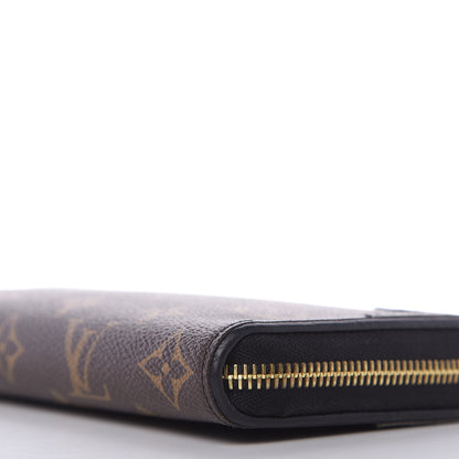 Louis Vuitton Monogram Zippy Retiro Wallet Black 7 of 9