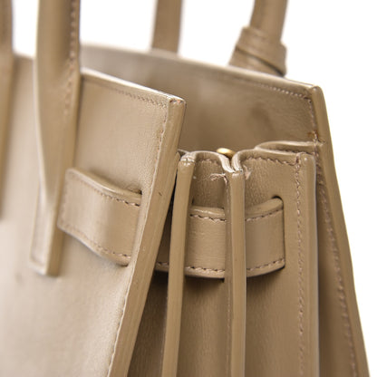 Saint Laurent Calfskin Nano Sac De Jour Beige 15 of 15