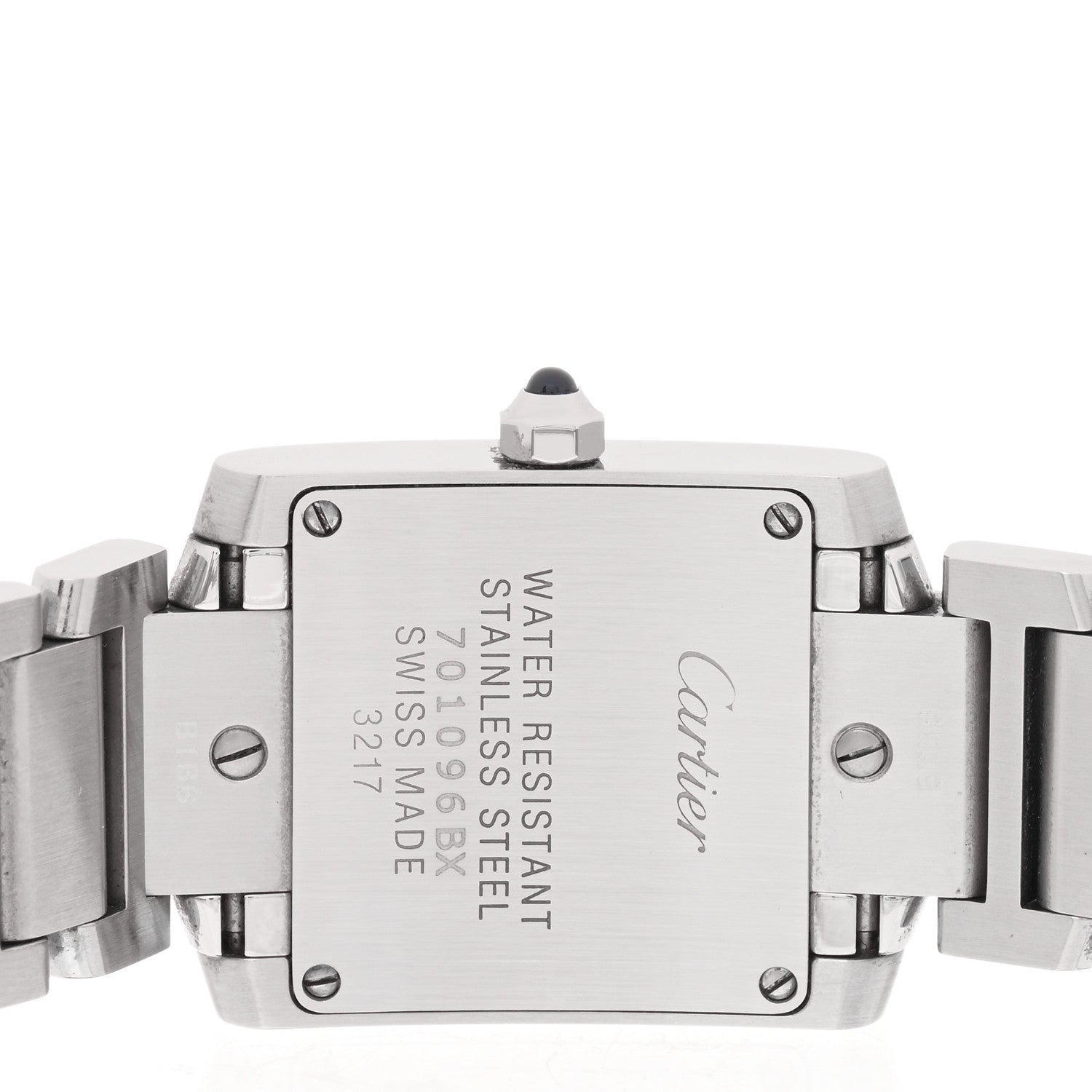 Cartier Stainless Steel 20mm Tank Francaise Quartz Watch 4 of 5