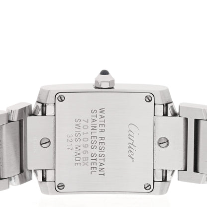Cartier Stainless Steel 20mm Tank Francaise Quartz Watch 4 of 5