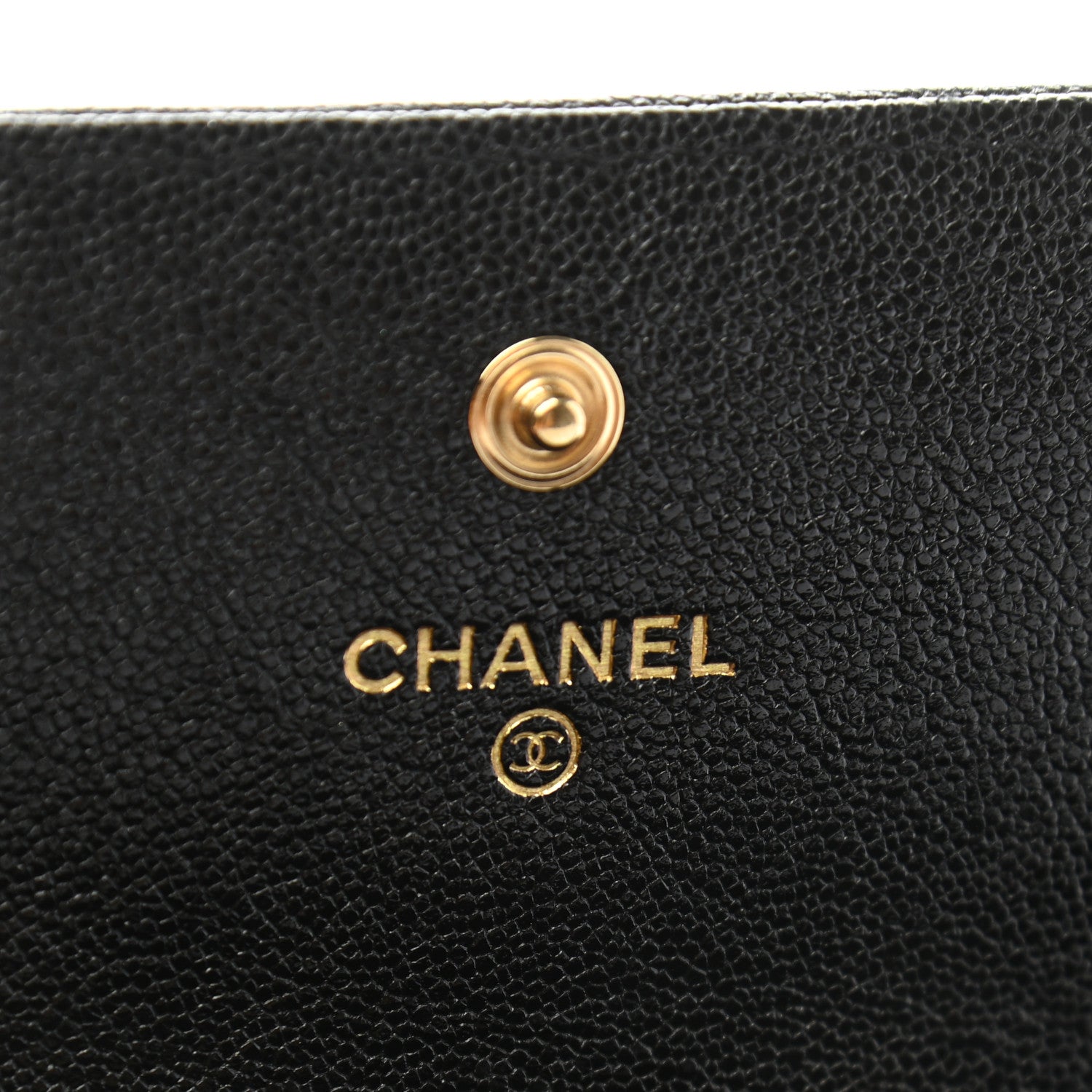 Chanel Caviar Quilted Long Boy Flap Wallet Black 6 of 9