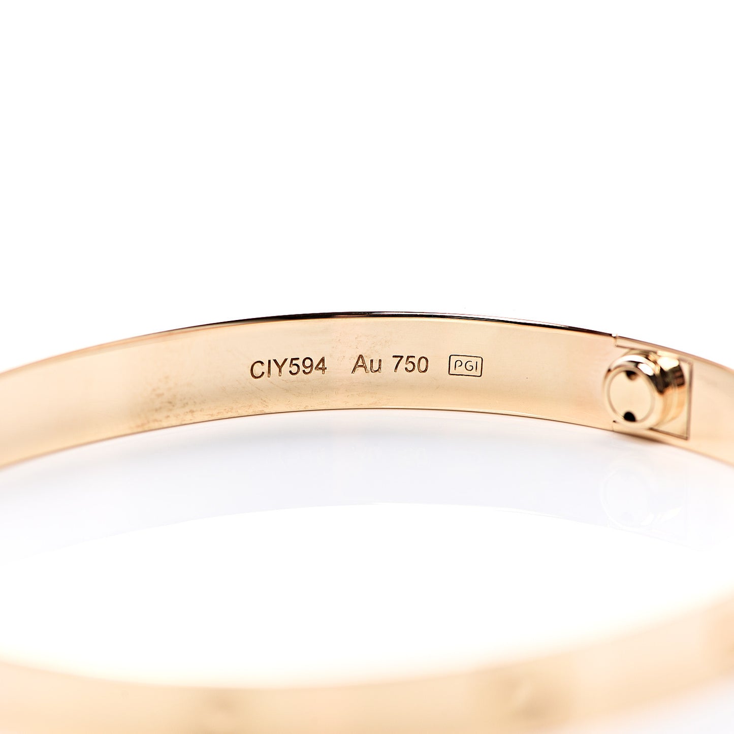 18K Yellow Gold LOVE Bracelet 18