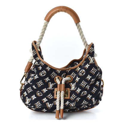 Louis Vuitton Canvas Monogram Cruise Bulles MM Navy 1 of 8