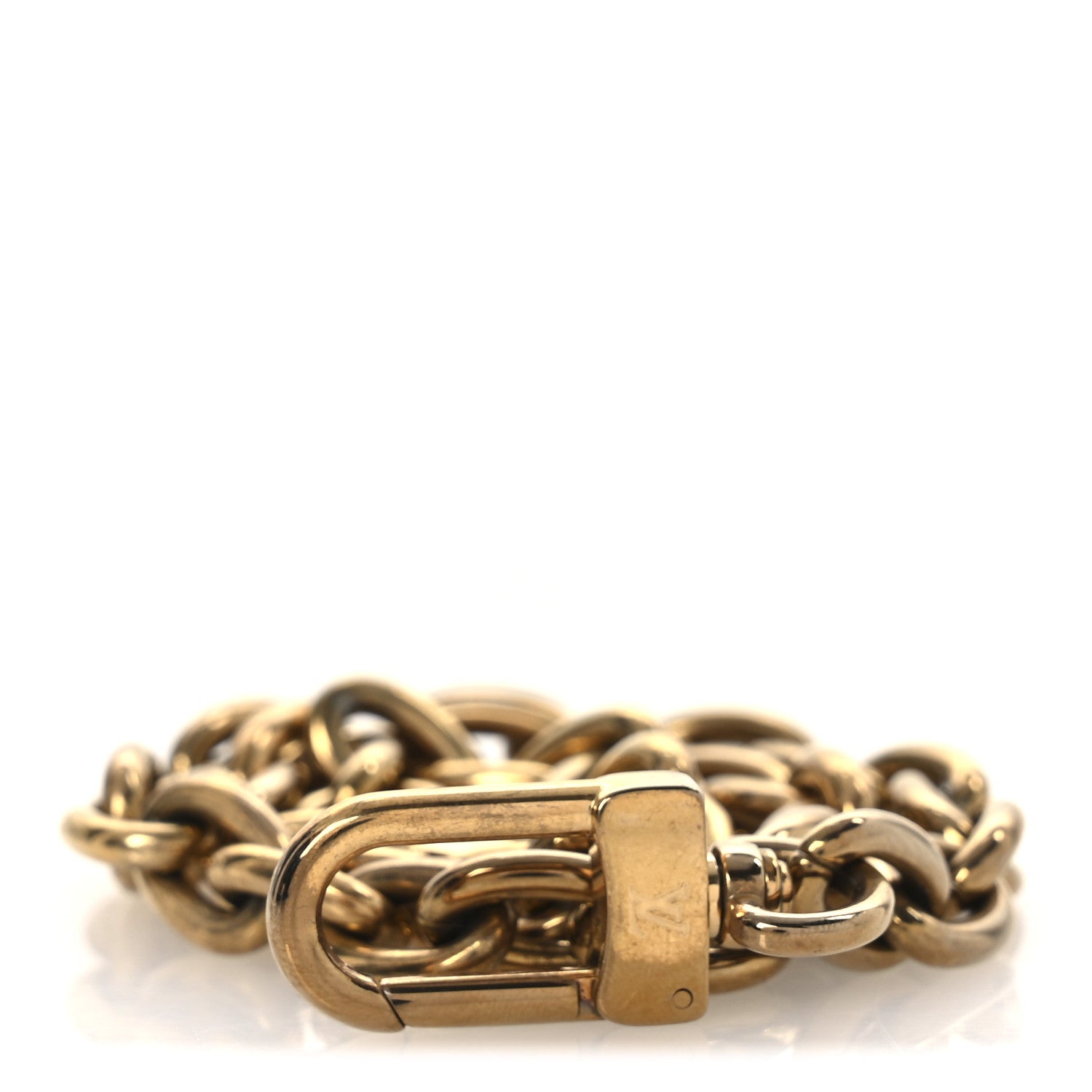 Louis Vuitton Metal Chain Strap Gold 2 of 12