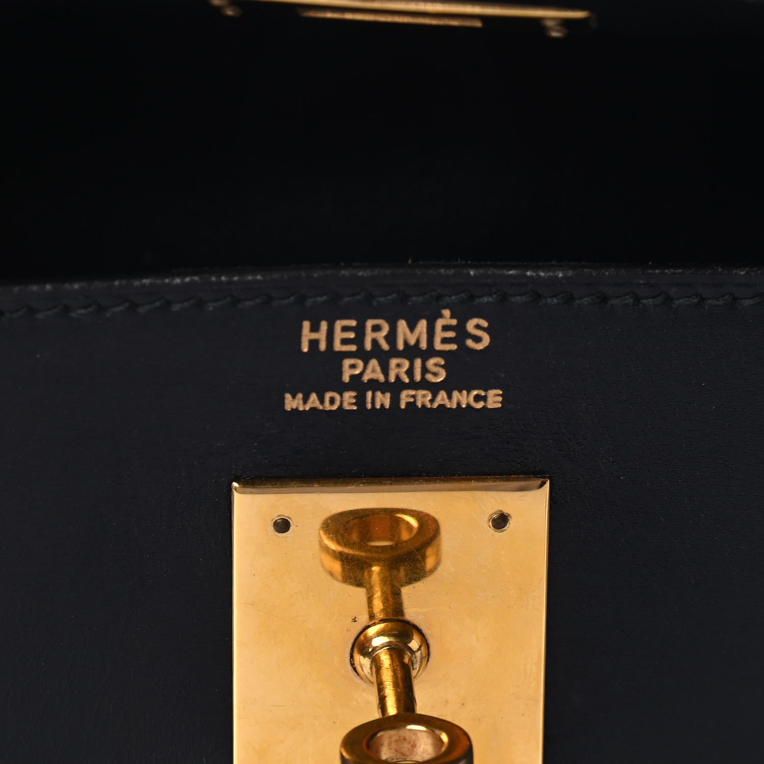 Hermes Box Kelly Retourne 32 Black 5 of 9