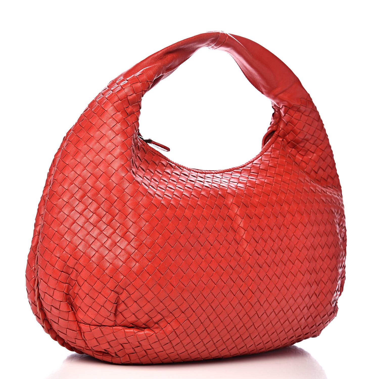 Bottega Veneta Nappa Intrecciato Large Belly Veneta Hobo Flame 3 of 14