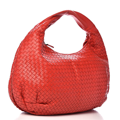 Bottega Veneta Nappa Intrecciato Large Belly Veneta Hobo Flame 3 of 14