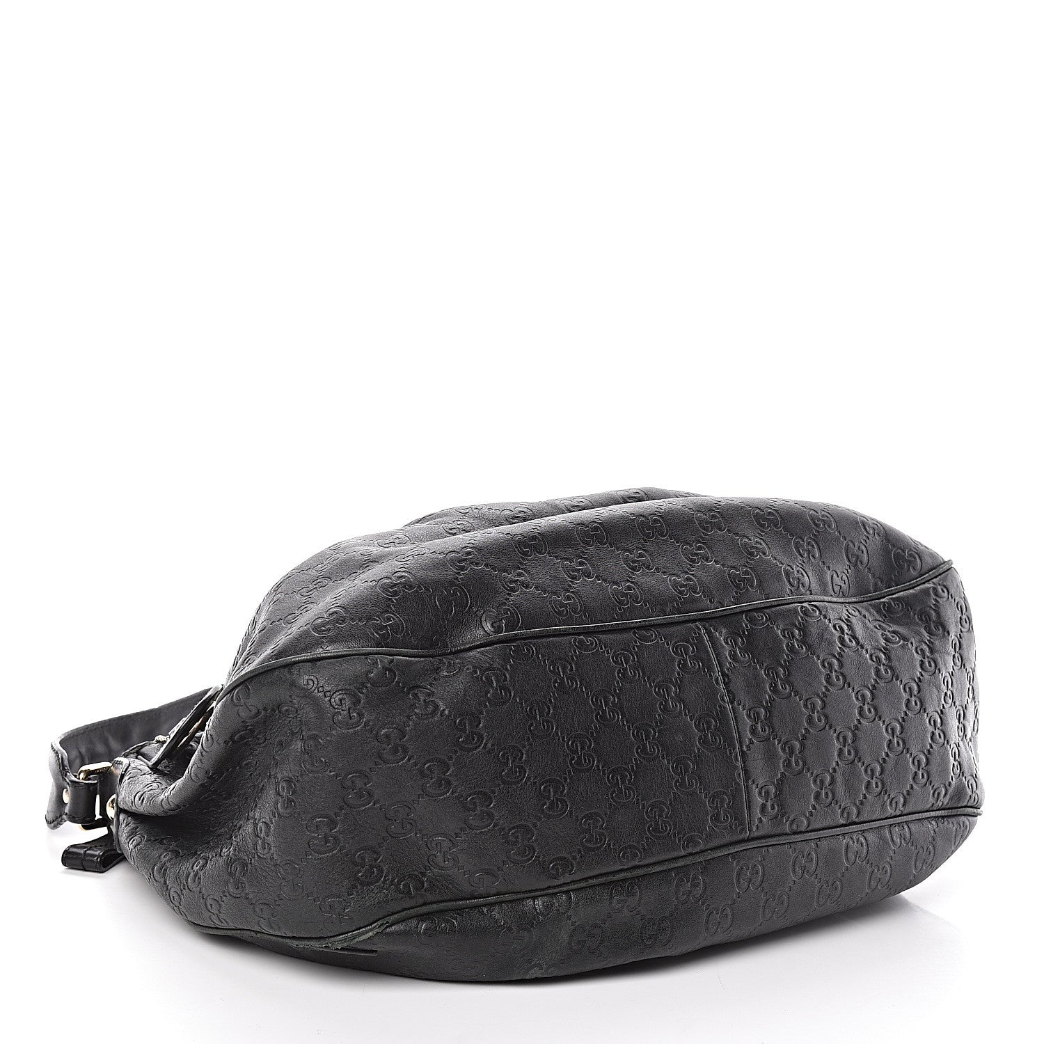 Gucci Guccissima Medium Sukey Hobo Black 4 of 12