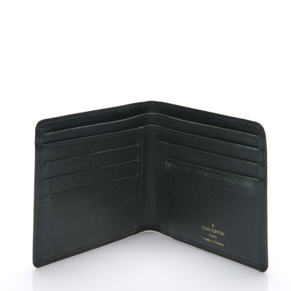 Louis Vuitton Taiga Compact Bi-Fold Wallet Epicea 4 of 5