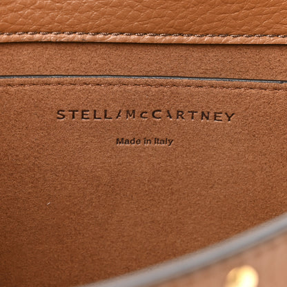 Stella McCartney Eco Grainy Alter Mat Studded Frayme Flap Shoulder Bag Pecan 5 of 11