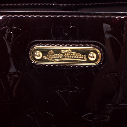 Louis Vuitton Vernis Wilshire GM Amarante 6 of 10