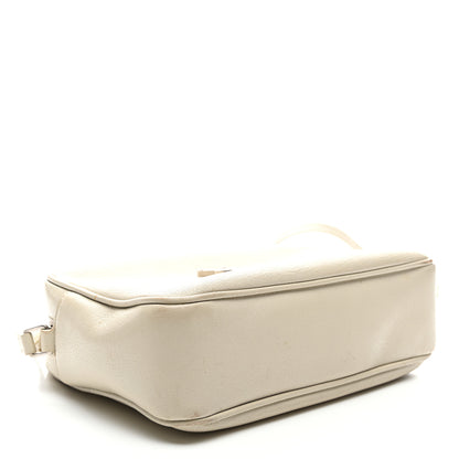Saint Laurent Grained Lambskin Monogram Lou Camera Bag Crema Soft 4 of 12