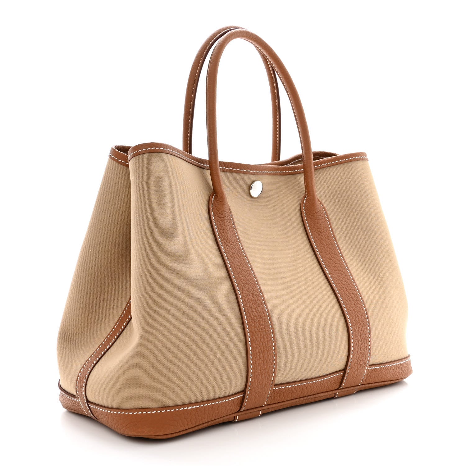 Hermes Toile Negonda Garden Party 30 TPM Trench Gold 3 of 10