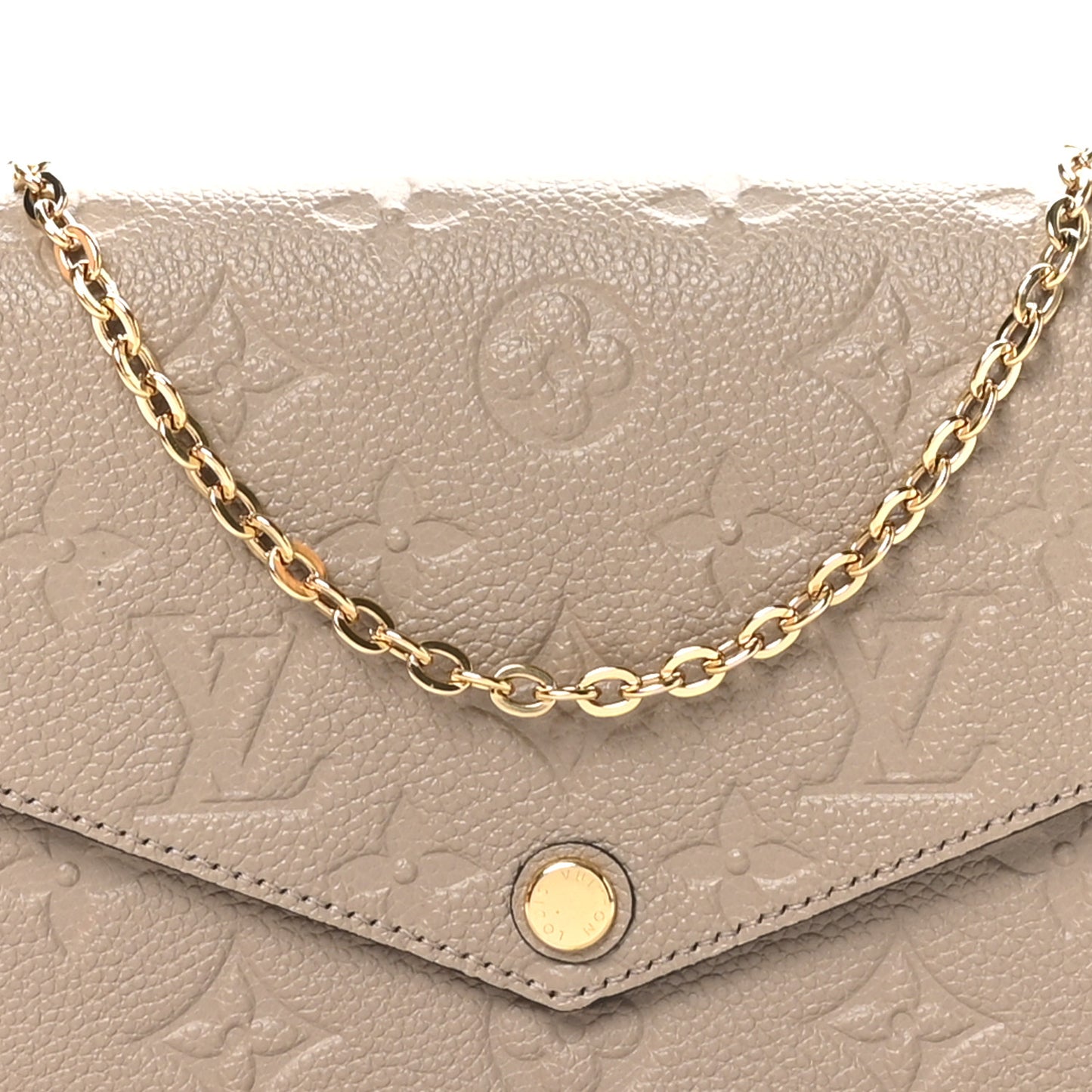 Empreinte Pochette Felicie Chain Wallet Tourterelle