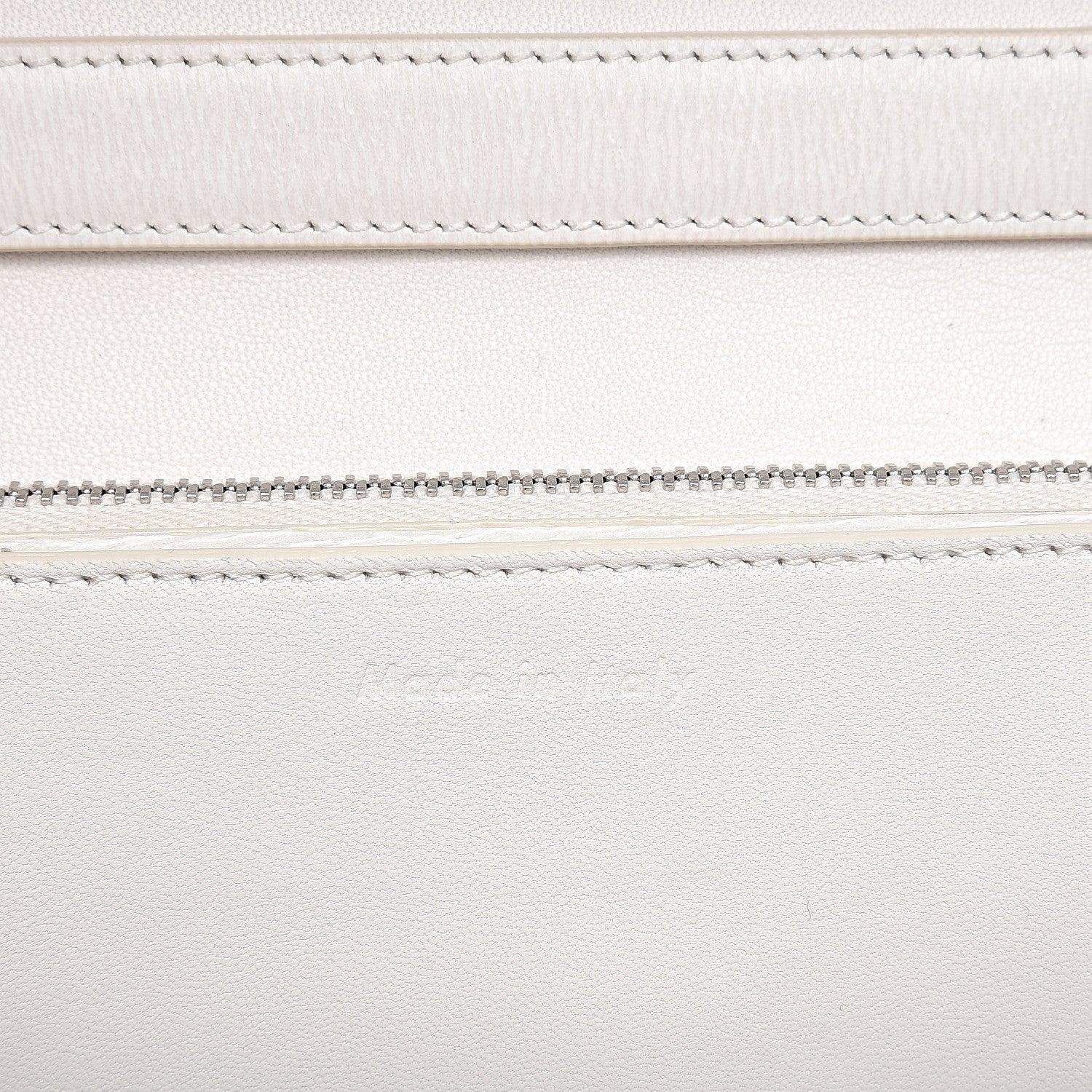 Celine Liege Calfskin Medium Classic Box Flap Bag White 6 of 9