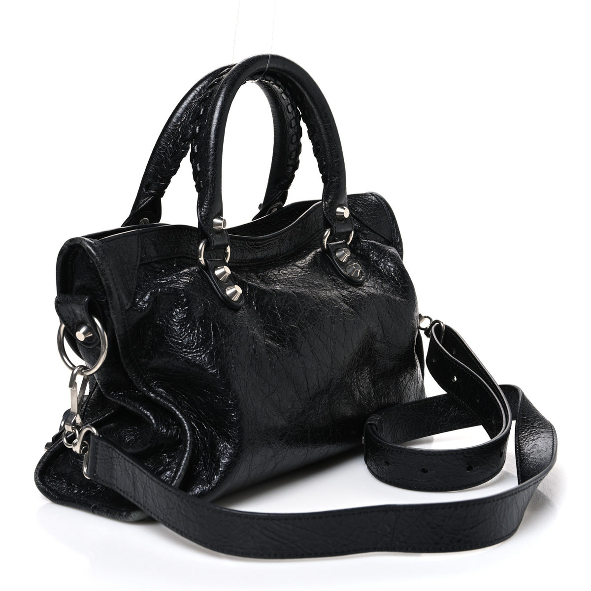 Agneau Arena Silver Hardware Small Le City Black