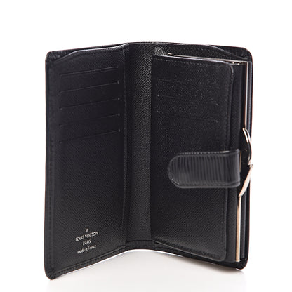 Louis Vuitton Epi French Purse Wallet Black 5 of 8