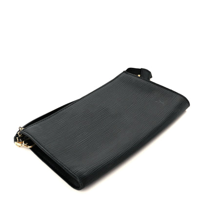 Louis Vuitton Epi Pochette Accessories 24 Black 4 of 10