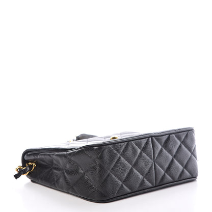 Chanel Caviar Quilted Medium Flap Shoulder Bag Black 4 of 10