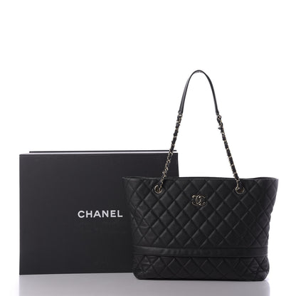 Chanel Caviar Quilted Rolled Up Tote Black 10 of 10