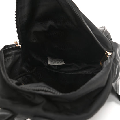 Versace Nylon Goatskin Studded Palazzo Medusa Backpack Black 5 of 11