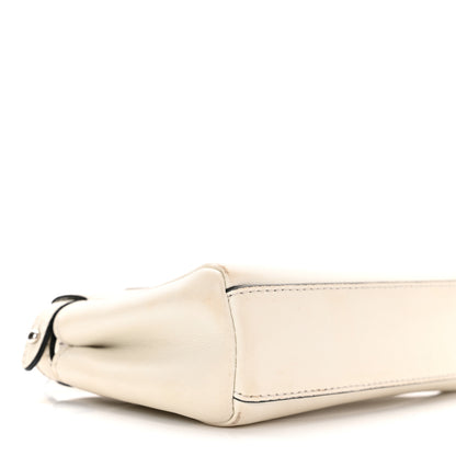 Fendi Shiny Nappa Micro Peekaboo Iconic Satchel White 9 of 10