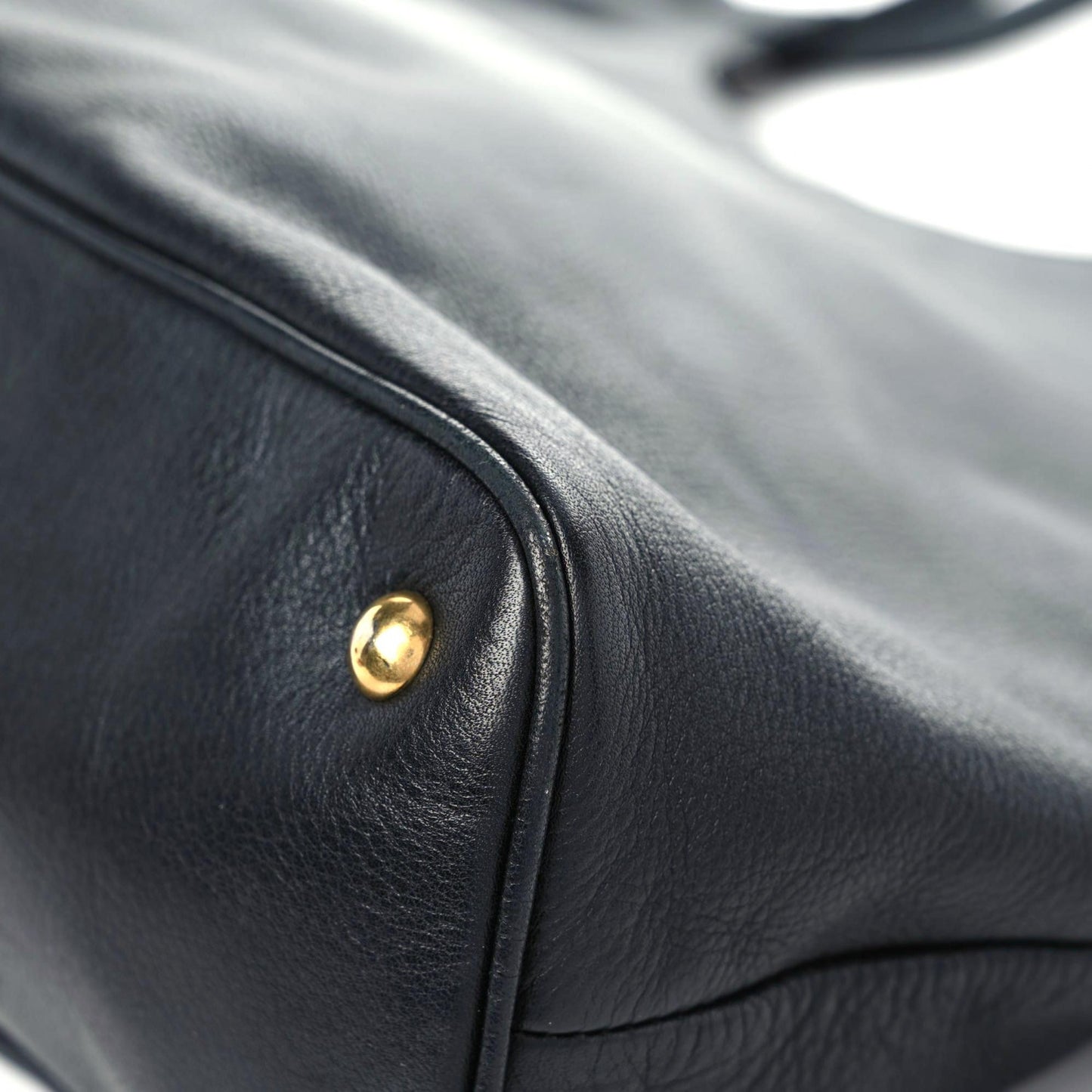 Calfskin Belle de Jour Cabas Tote Black