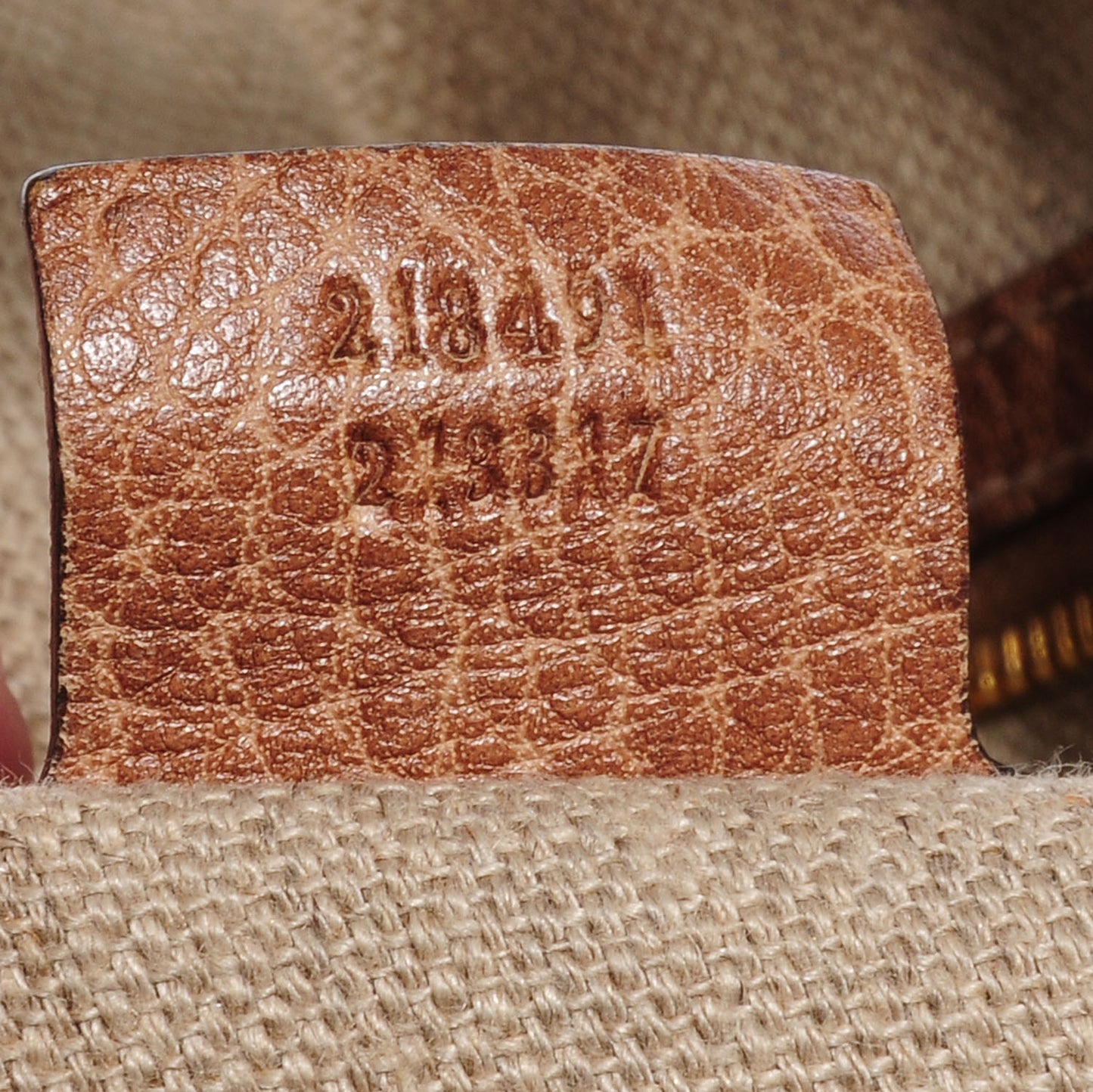 Leather Large New Jackie Shoulder Bag Maple Brown