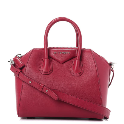 Givenchy Sugar Goatskin Mini Antigona Raspberry 1 of 8