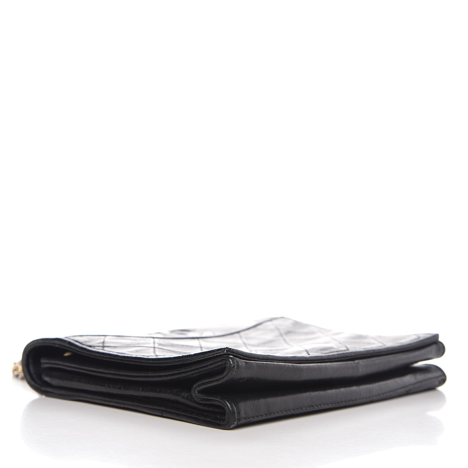 Chanel Lambskin Quilted Small Single Flap Black 4 of 13