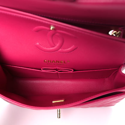 Chanel Caviar Quilted Small Double Flap Fuchsia 5 of 10