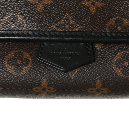 Louis Vuitton Monogram Macassar Magnetic Messenger 7 of 14