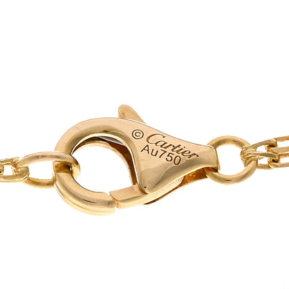 Cartier 18K Yellow Gold 2 Diamond LOVE Necklace 4 of 4