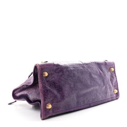 Balenciaga Agneau Giant 21 Gold Hardware Work Raisin 4 of 11