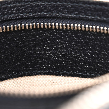 Gucci GG Supreme Monogram Textured Dollar Calfskin Small Horsebit 1955 Shoulder Bag Beige Blue 7 of 10