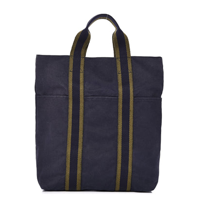 Hermes Canvas Fourre Tout Navy 1 of 10