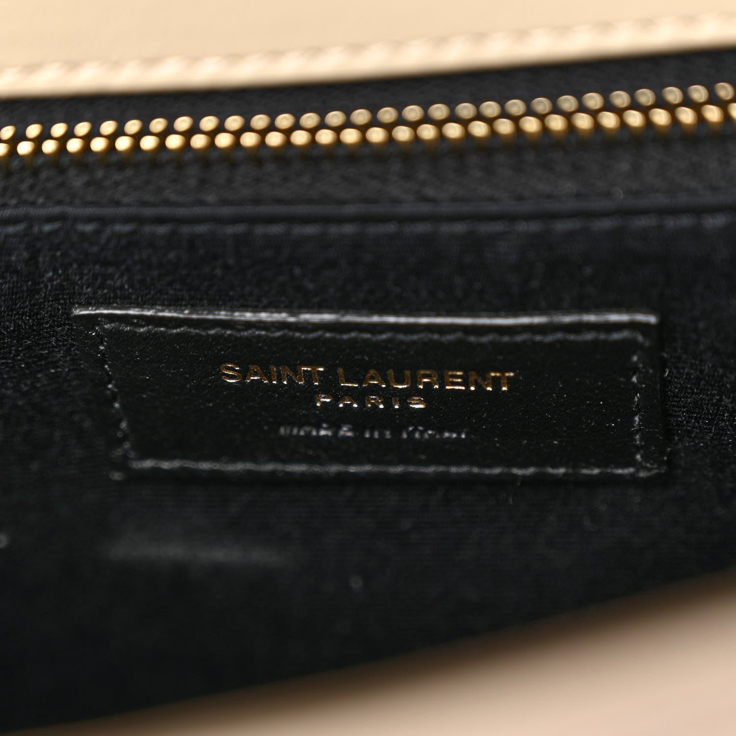 Saint Laurent Suede Monogram Medium Niki Chain Satchel Light Beige 6 of 9