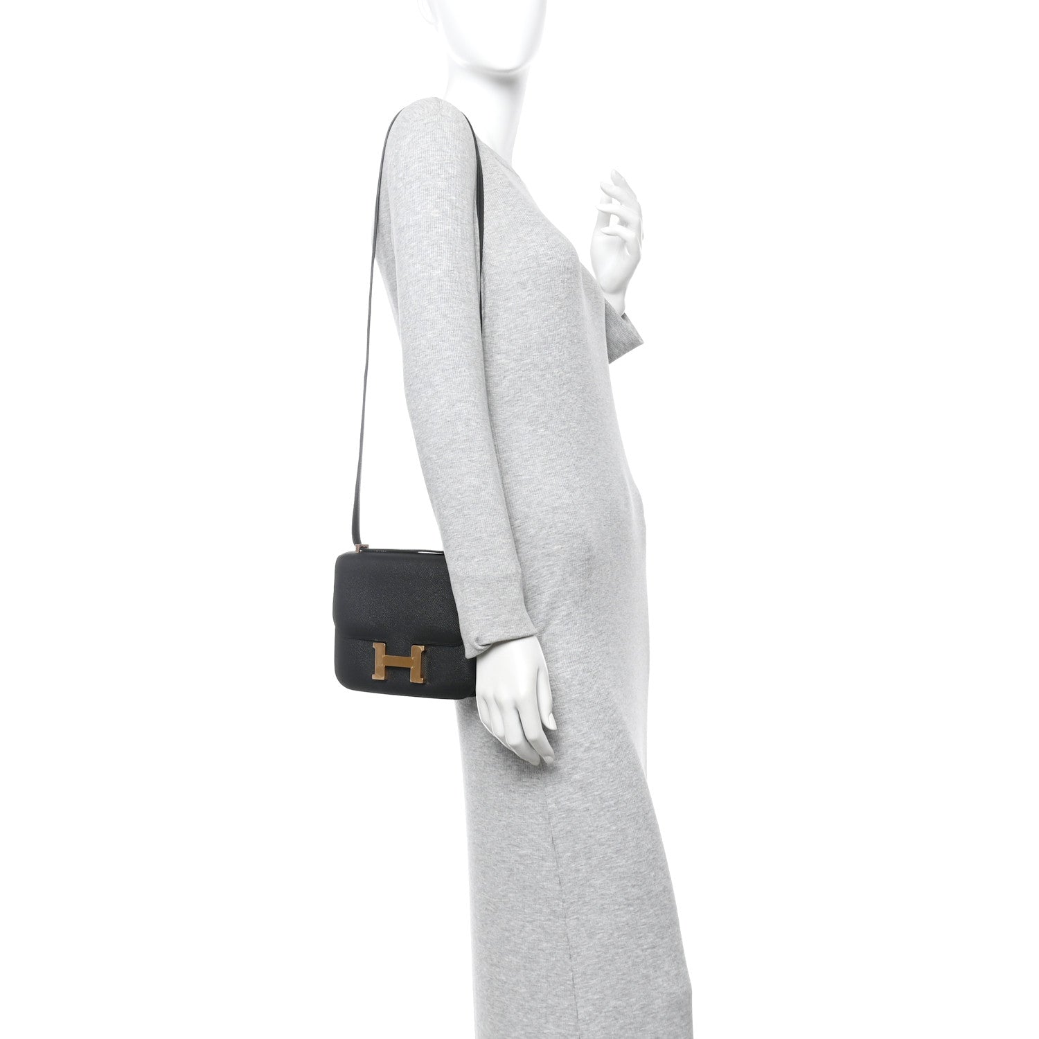 Hermes Epsom Constance 18 Black 2 of 11