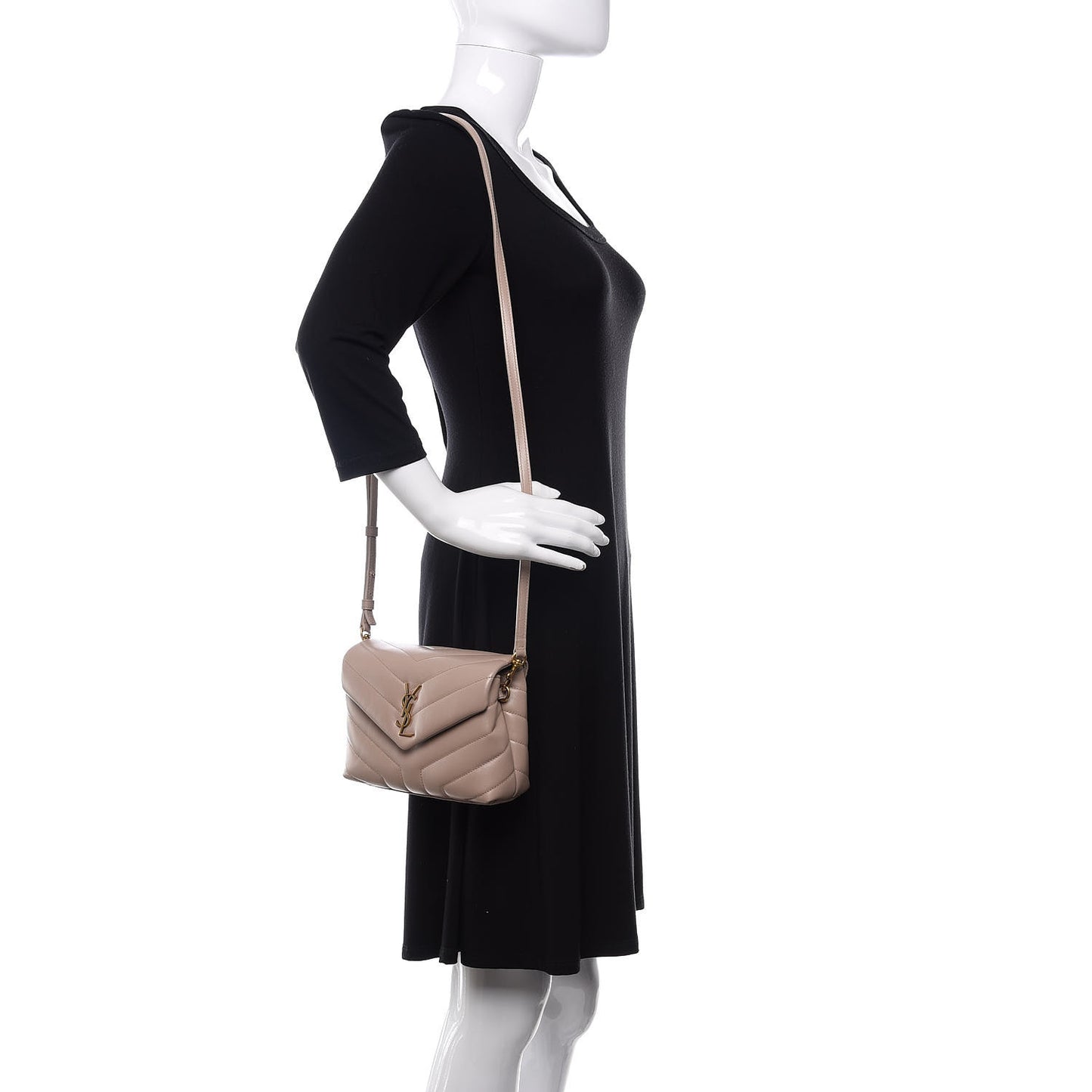 Calfskin Y Quilted Monogram Toy Loulou Satchel Light Natural
