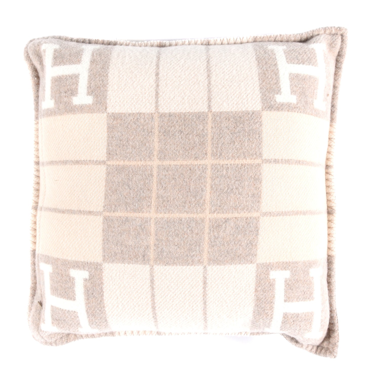 Wool Cashmere Avalon III Pillow PM Coco Camomille