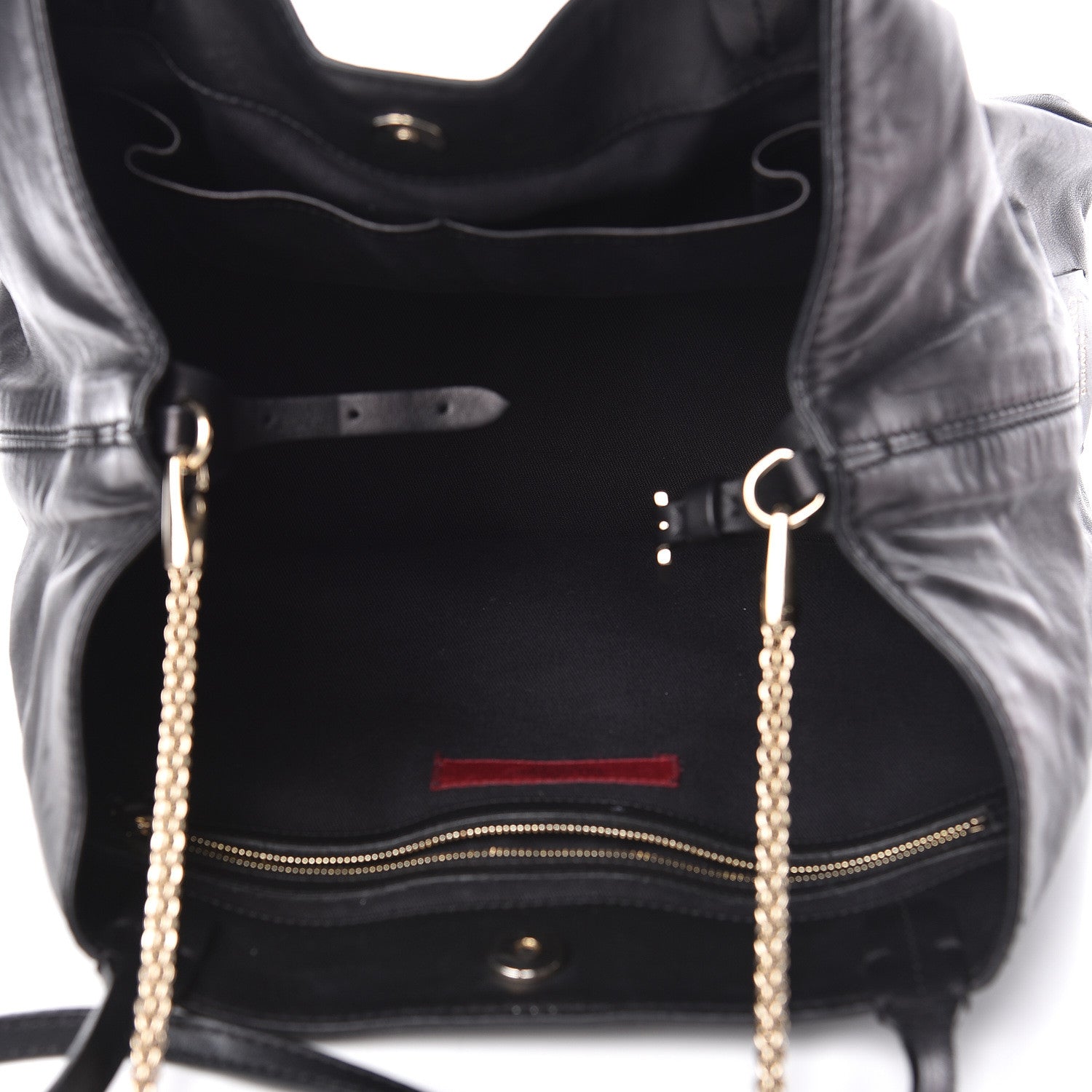 Valentino Garavani Calfskin Va Va Voom Tote Black 5 of 12