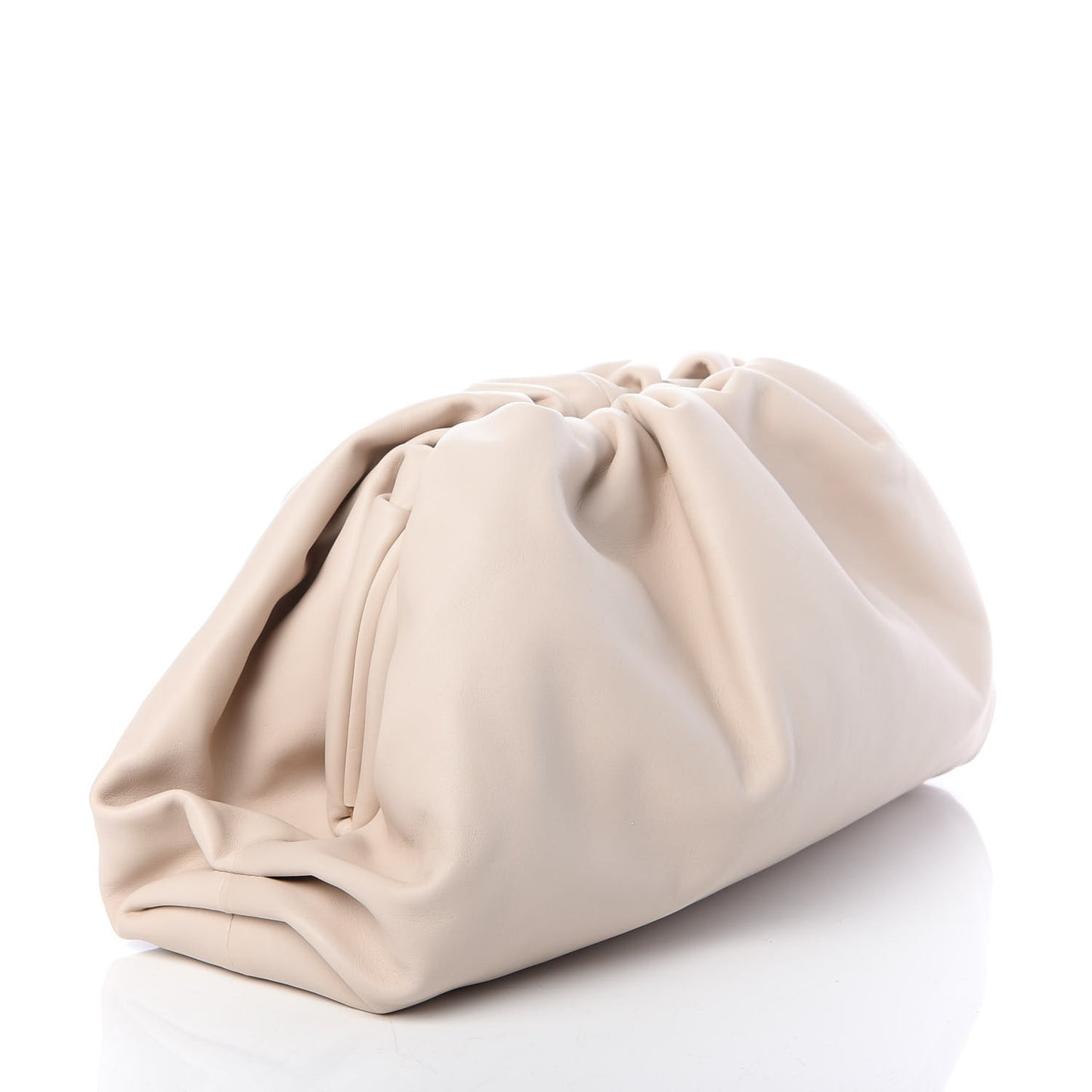 Smooth Butter Calf The Pouch Oversized Clutch Mist