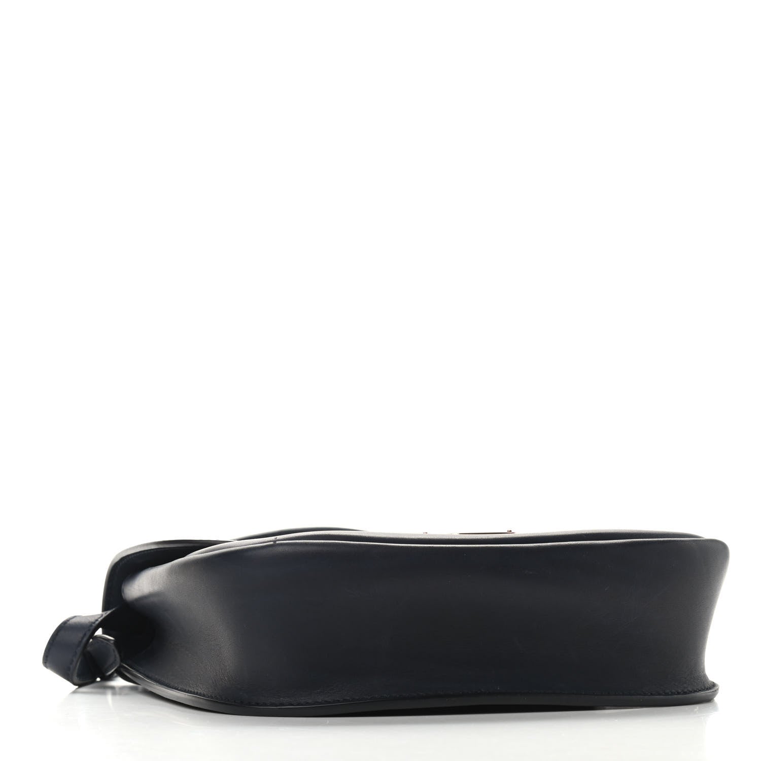 Saint Laurent Smooth Calfskin Monogram Medium Kaia Satchel Deep Marine 4 of 11