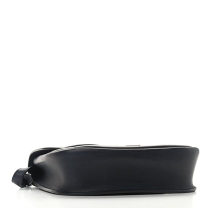 Saint Laurent Smooth Calfskin Monogram Medium Kaia Satchel Deep Marine 4 of 11